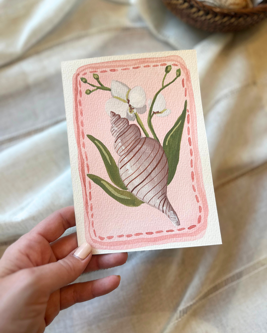 Banded Tulip and Orchid