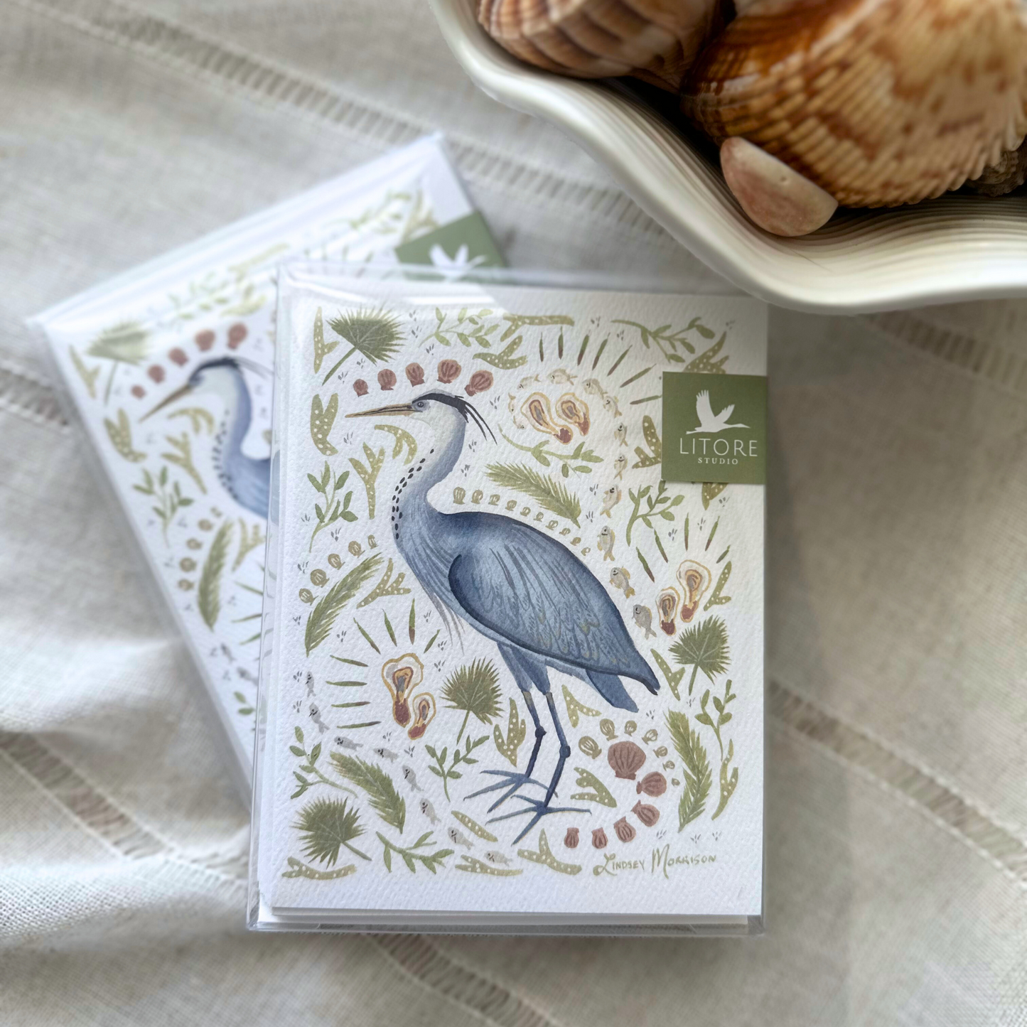 Great Blue Heron Notecard