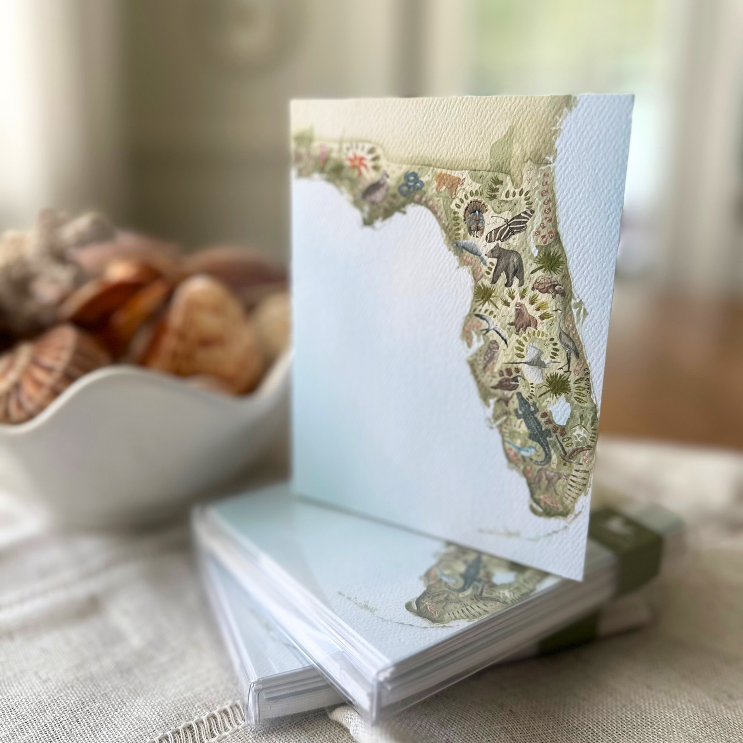 Florida Wildlife Corridor Map Notecard