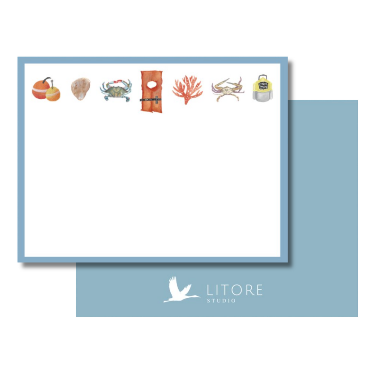 Dock Days Stationery (Flat)