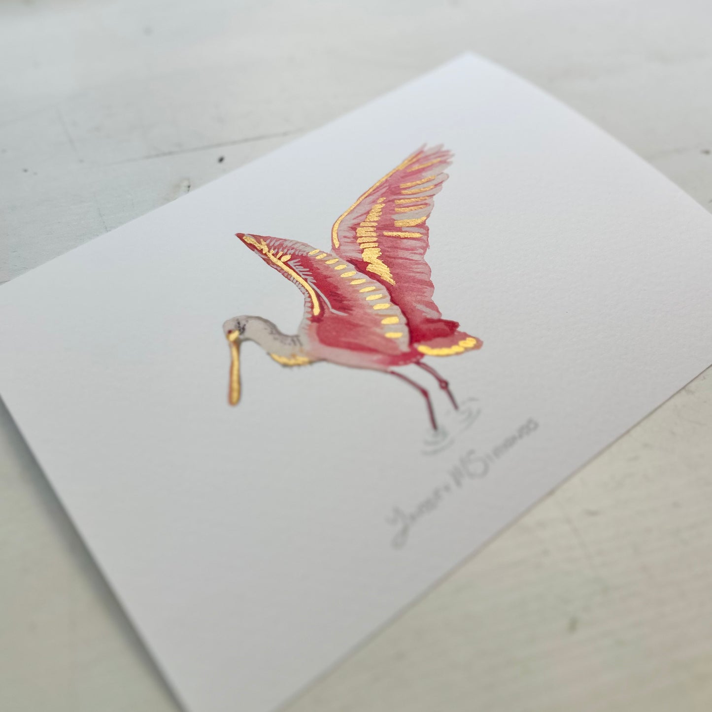 Roseate Spoonbill (petite)