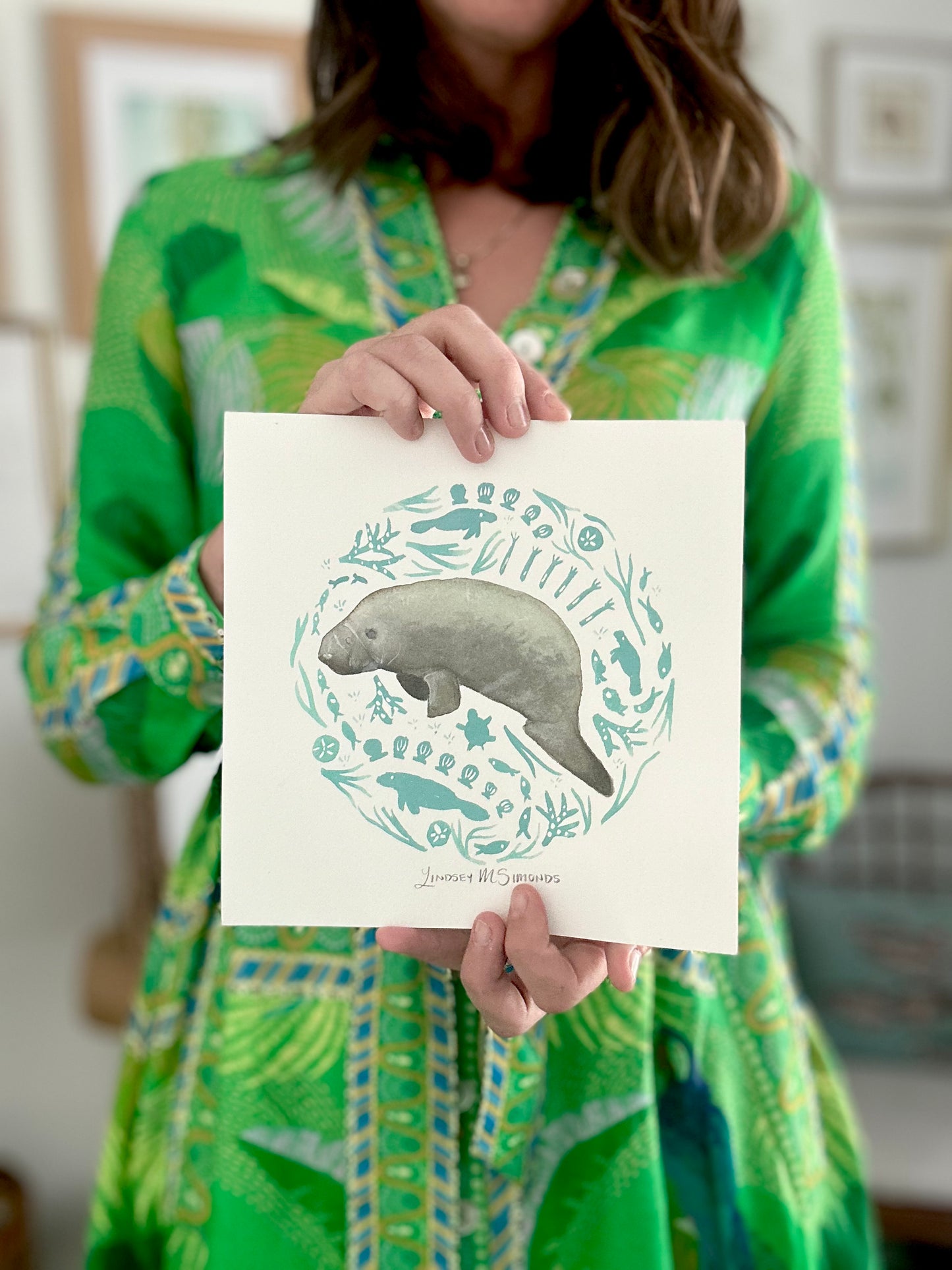 Manatee Motif