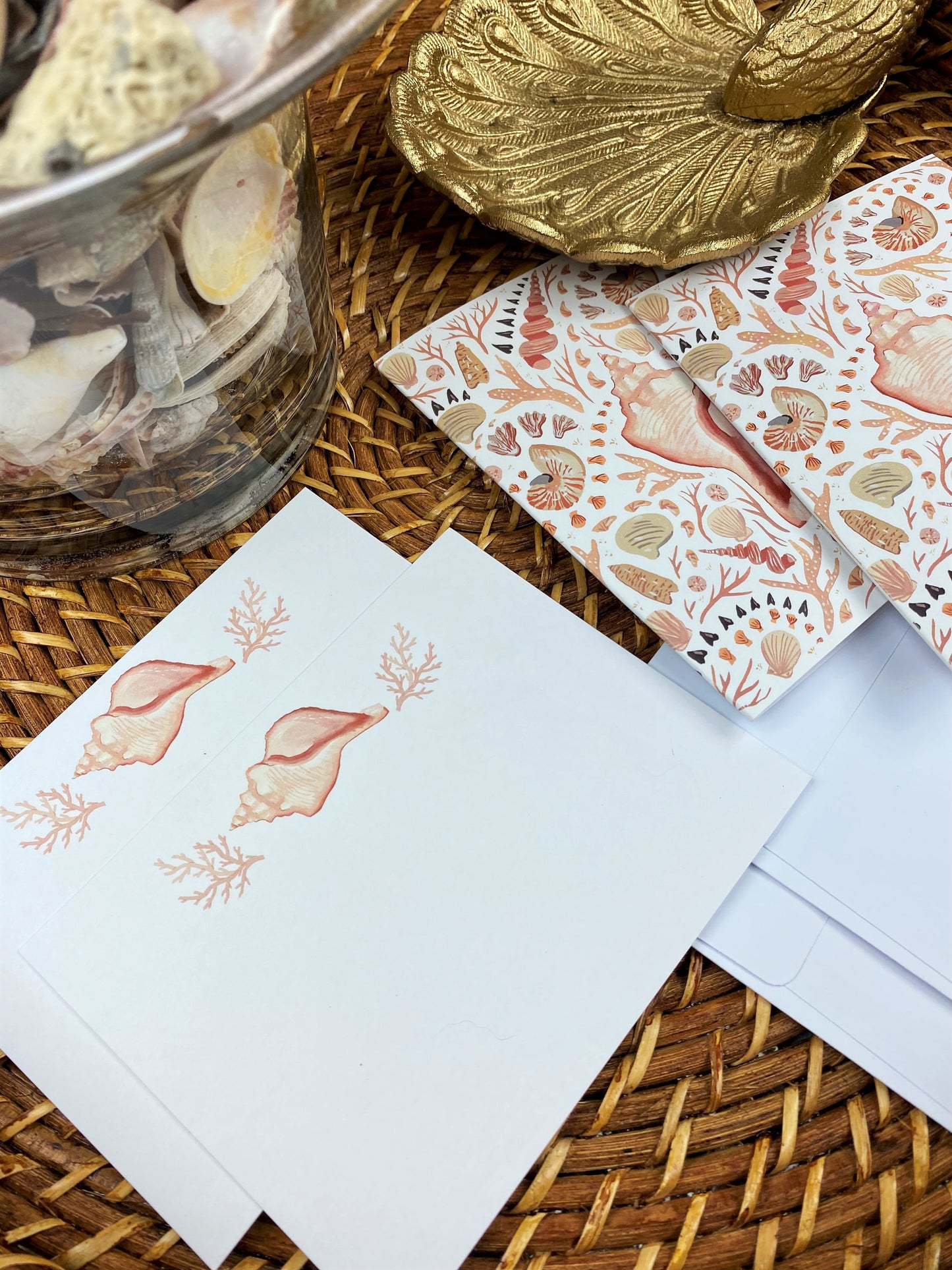 Shells Stationery (Flat)
