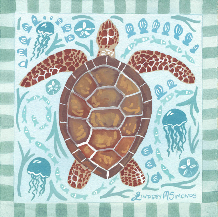 Sea Turtle Artwork