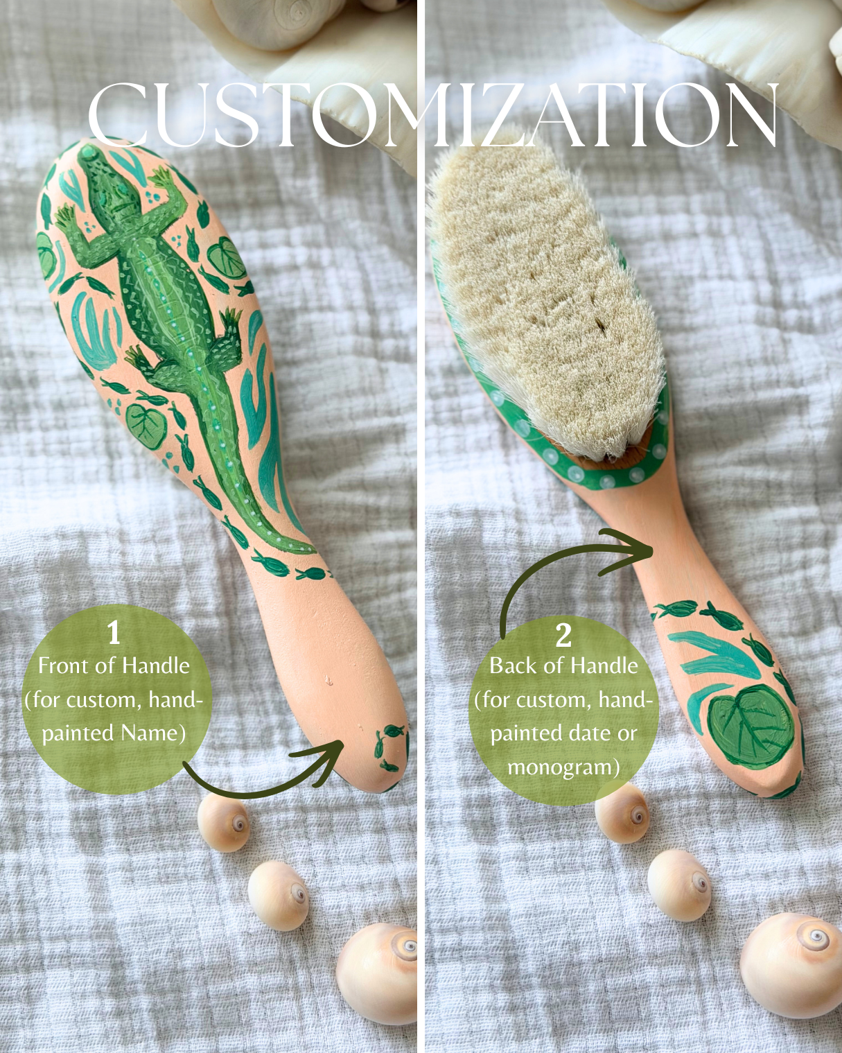 Alligator Baby Brush