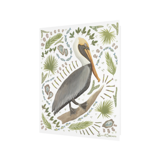 Brown Pelican Notecard