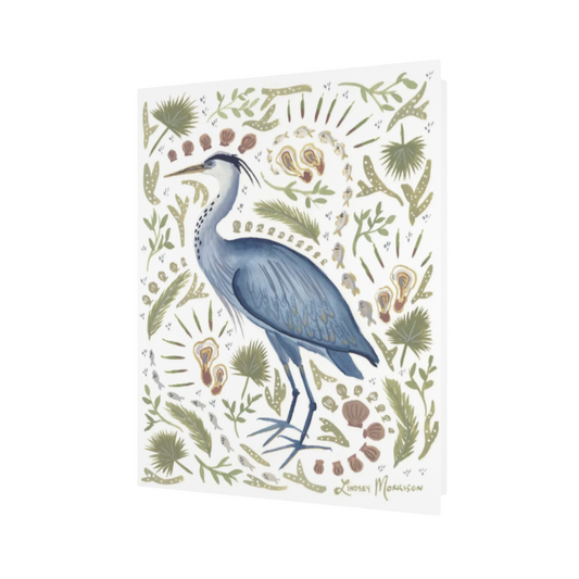 Great Blue Heron Notecard