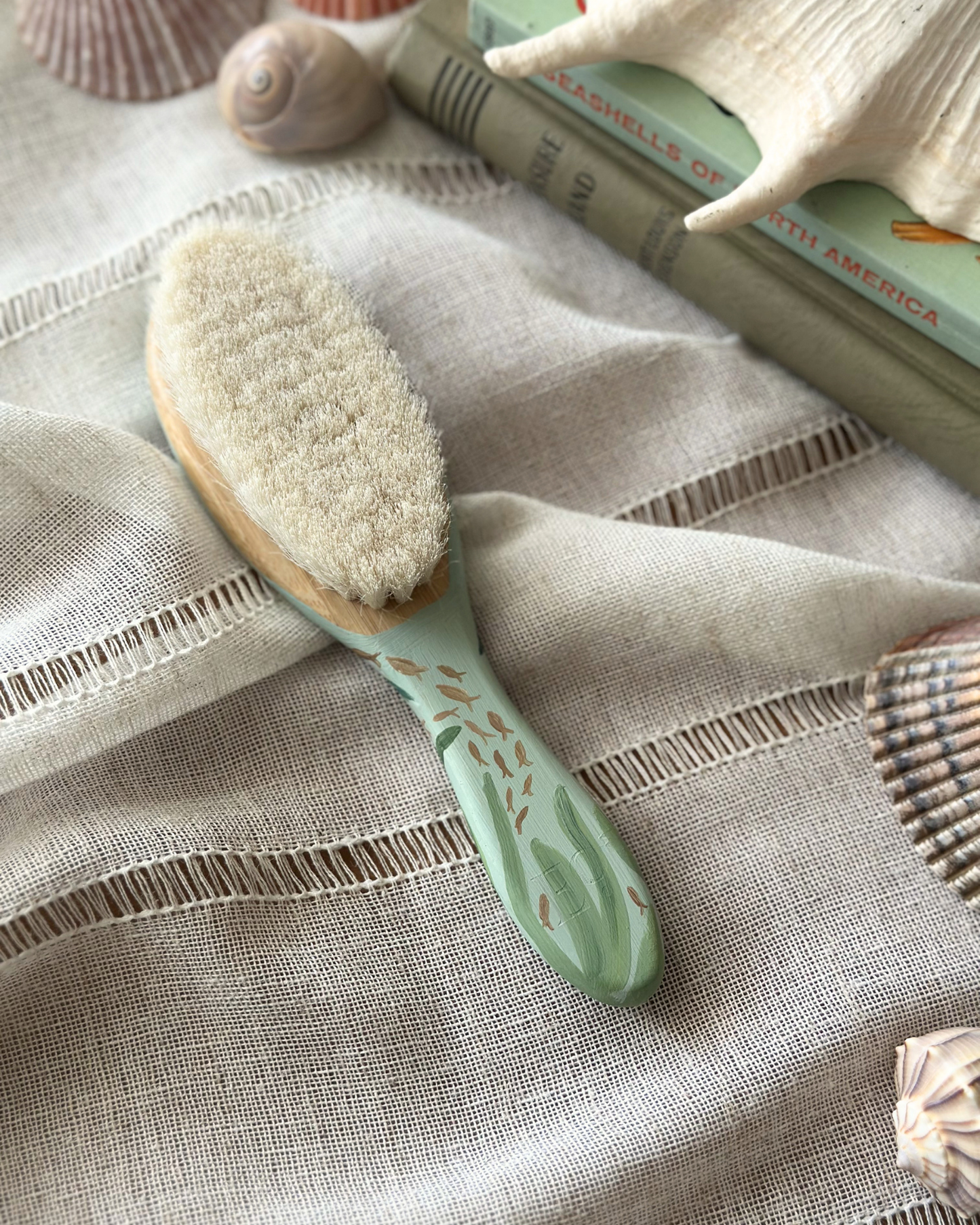 Tarpon and Fish Baby Brush