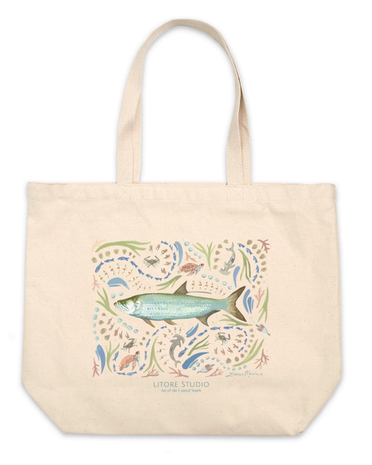 Tarpon Canvas Tote Bag