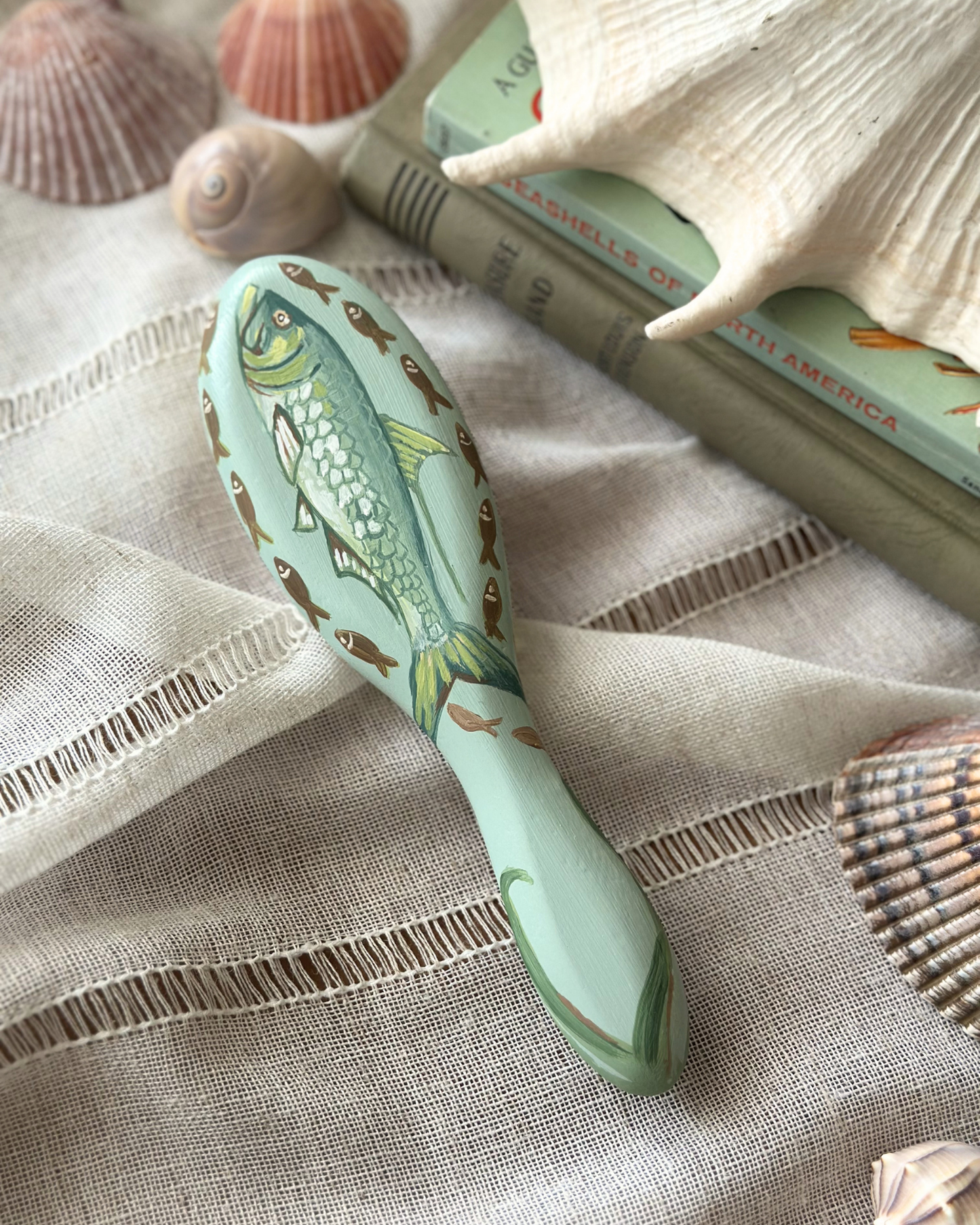 Tarpon and Fish Baby Brush