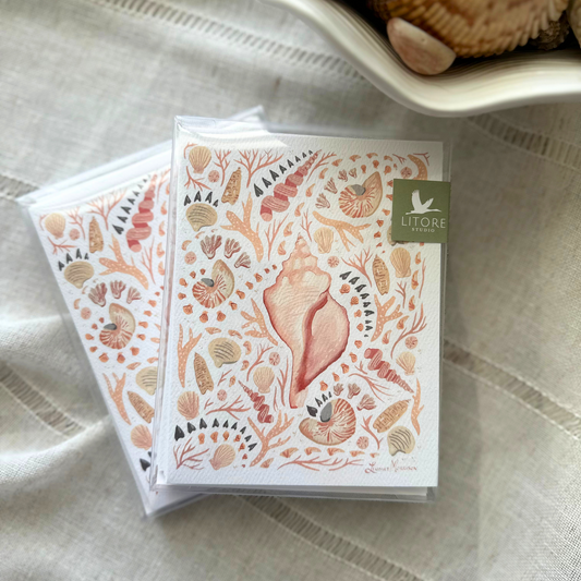 Shells by the Shore Notecard