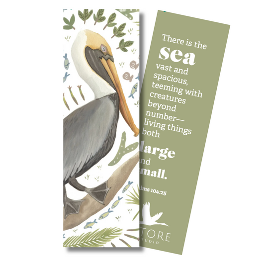 Pelican Bookmark