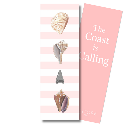 Coastal Shells Bookmark