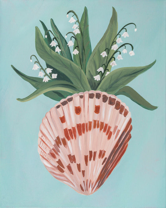 Cockle Shell and Lily of the Valley